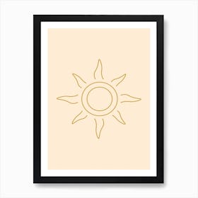 Sun 2 Art Print