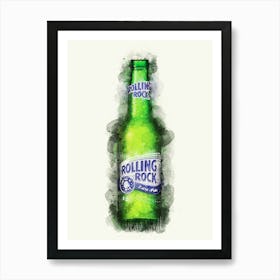 Rolling Rock Extra Pale Art Print