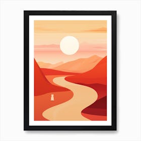 Desert Landscape 8 Art Print