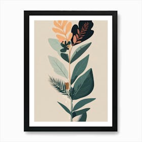 Abstract Botanical Painting Art Print