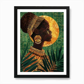 African Woman 97 Art Print