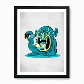 Monster Nightmare 1 Art Print