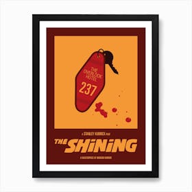 The Shining Film Poster Art Print