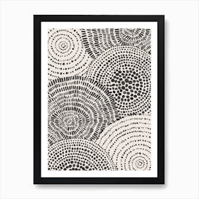 Abstract Circles Art Print