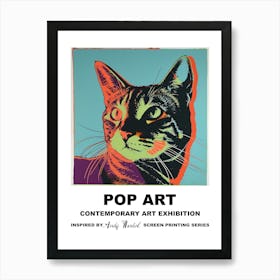 Poster Cat Pop Art 2 Art Print