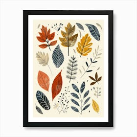 Autumn Leaves 56 Art Print