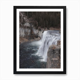 Forest Waterfall Art Print