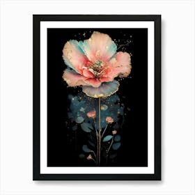 Pink Poppy Art Print