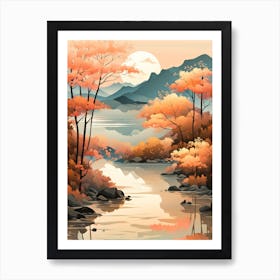 Autumn Landscape 5 Art Print