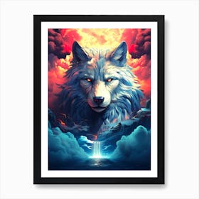 Wolf Art 1 Art Print