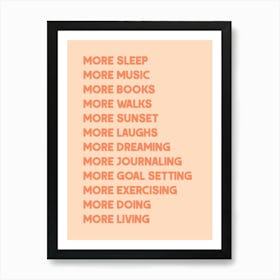 Self Care Quote Print Positive Quotes Daily Affirmations Goal Tracker Mental Health Wall Art Aura Poster Positivity Art Print