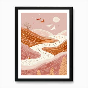 Winter Landscape 8 Art Print