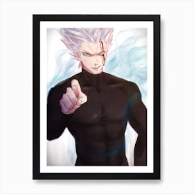 Garou One Punch Man Art Print