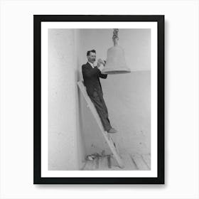 Untitled Photo, Possibly Related To Spanish American Ringing Bell With Rock At The Church Of The Twelve Apostles Art Print