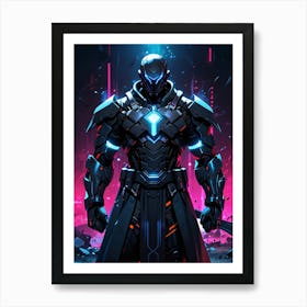 Shinobi Warrior Art Print