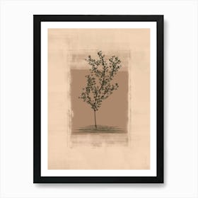 boho abstract Tree Of Life Art Print