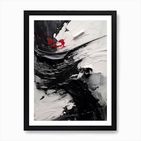 Black Art Painting 1 Art Print