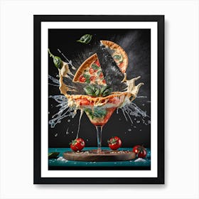 Margarita Martini Blast Art Print