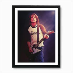 Superstars Of Dave Grohl Live Concert 1 Art Print