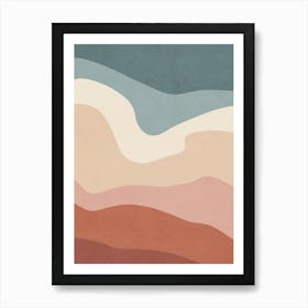 Abstract Waves 04 16 Art Print