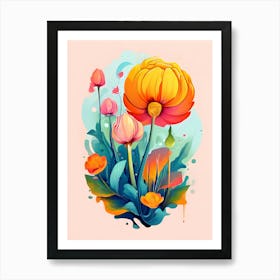 Poppies 56 Art Print