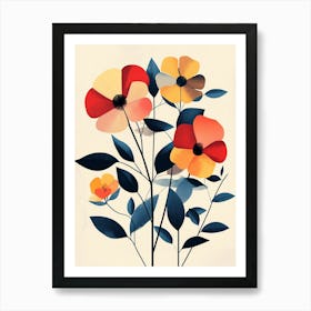 Poppies 46 Art Print