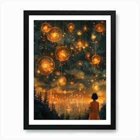 Dreaming Of Light Art Print