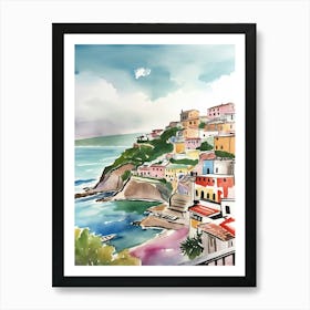 Amalfi Coast Italy Poster