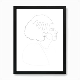 Bride Art Print