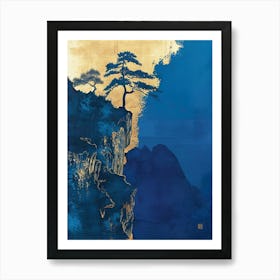 Asian Landscape Canvas Print 3 Art Print