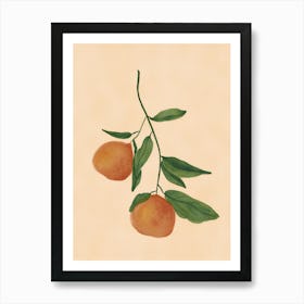 Tangerines 1 Art Print