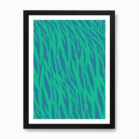 Zebra Stripes 5 Art Print