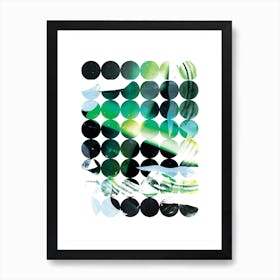 Circa Green Art Print