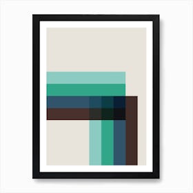 Minimal Retro 1 Art Print