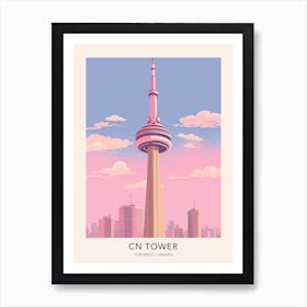 Cn Tower Toronto Canada 2 Travel Poster Art Print