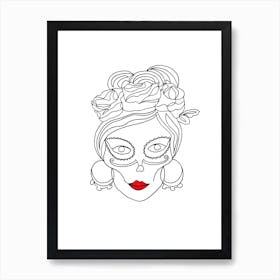 La Calavera Art Print