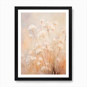 Boho Dried Flowers Queen Annes Lace 10 Art Print