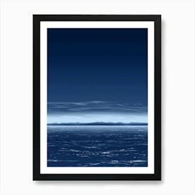 Abstract Seascape 2 Art Print