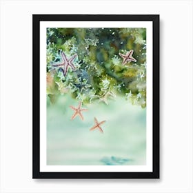 Sea Star Storybook Watercolour Art Print