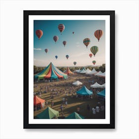 Hot Air Balloons 1 Art Print