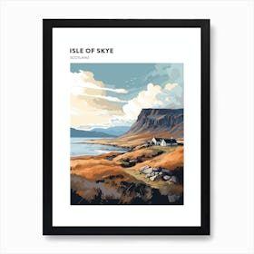 Isle Of Skye Scotland 3 Hiking Trail Landscape Poster Art Print