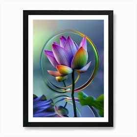 Lotus Flower 165 Art Print