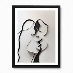 Two Women In Love Art Print