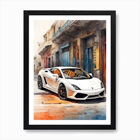 Lamborghini 6 Art Print