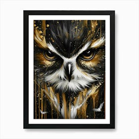 Owl Painting 3 Art Print