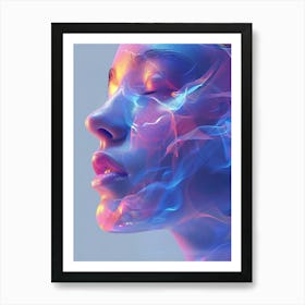 Digital Art 4 Art Print