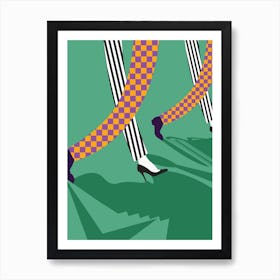 One Two Step Art Print