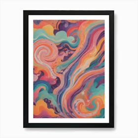 Swirls 6 Poster