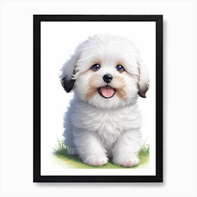 Shih Tzu Puppy 2 Art Print