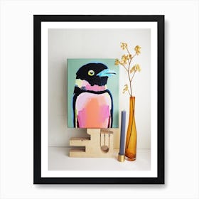 Bird On A Branch Art Print